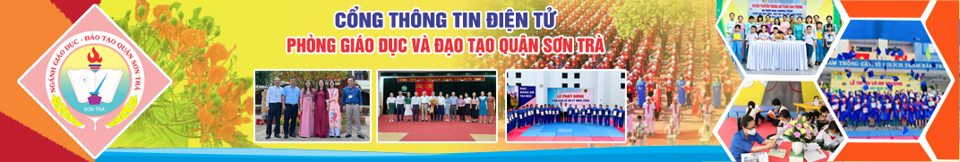 Trang thông tin điện tử Phòng Giáo dục và Đào tạo quận Sơn Trà